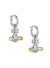 Hectorina Hoop Earrings - Silver/Gold - 6203009B-02P133