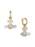 Hectorina Hoop Earrings - Gold/Silver - 6203009B-02R739