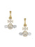 Hectorina Hoop Earrings - Gold/Silver - 6203009B-02R739