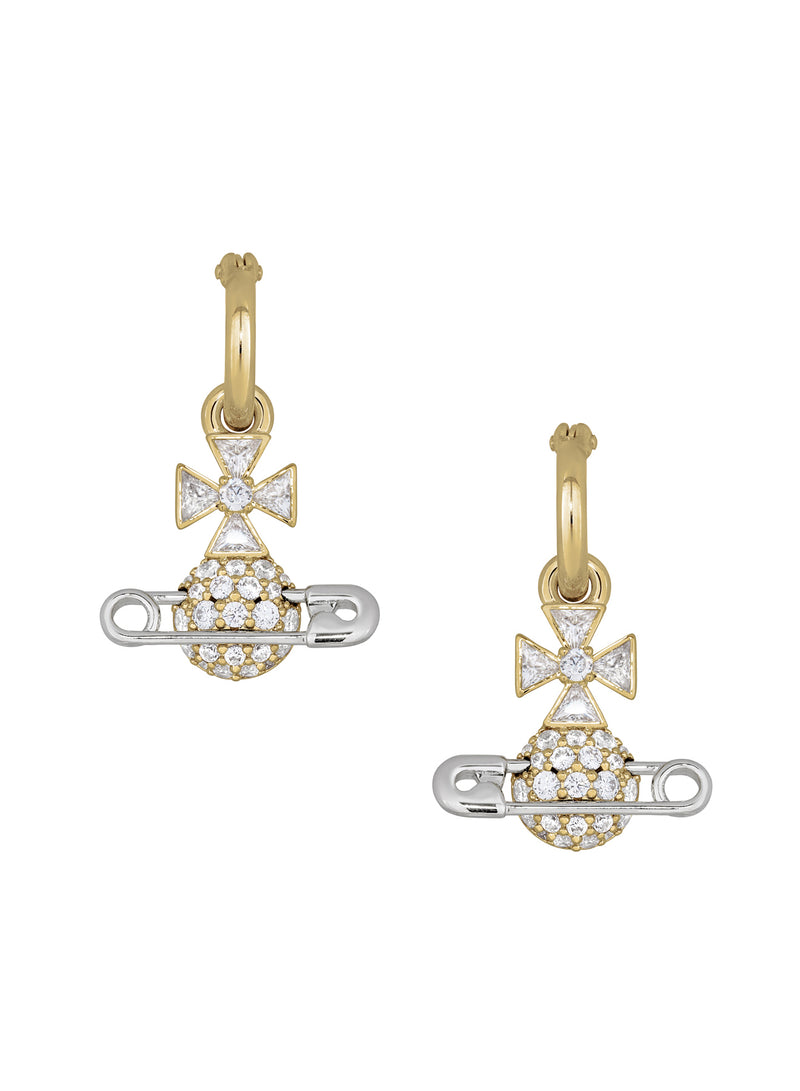 Hectorina Hoop Earrings - Gold/Silver - 6203009B-02R739
