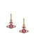 Beatrix Hoop Earrings - Gold/Rose