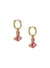 Beatrix Hoop Earrings - Gold/Rose