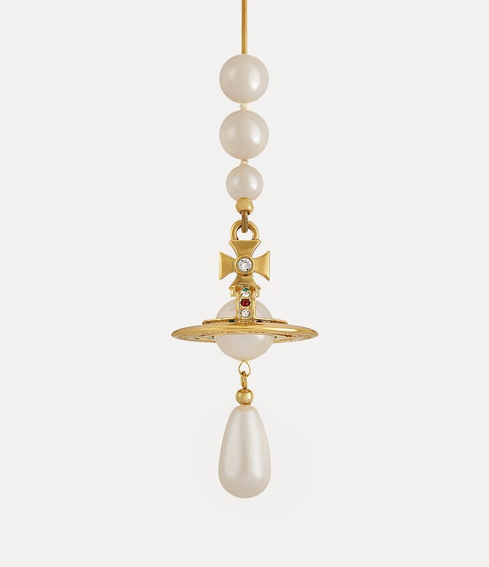 Broken Pearl Necklace - Gold - 63010006-02R118-CN