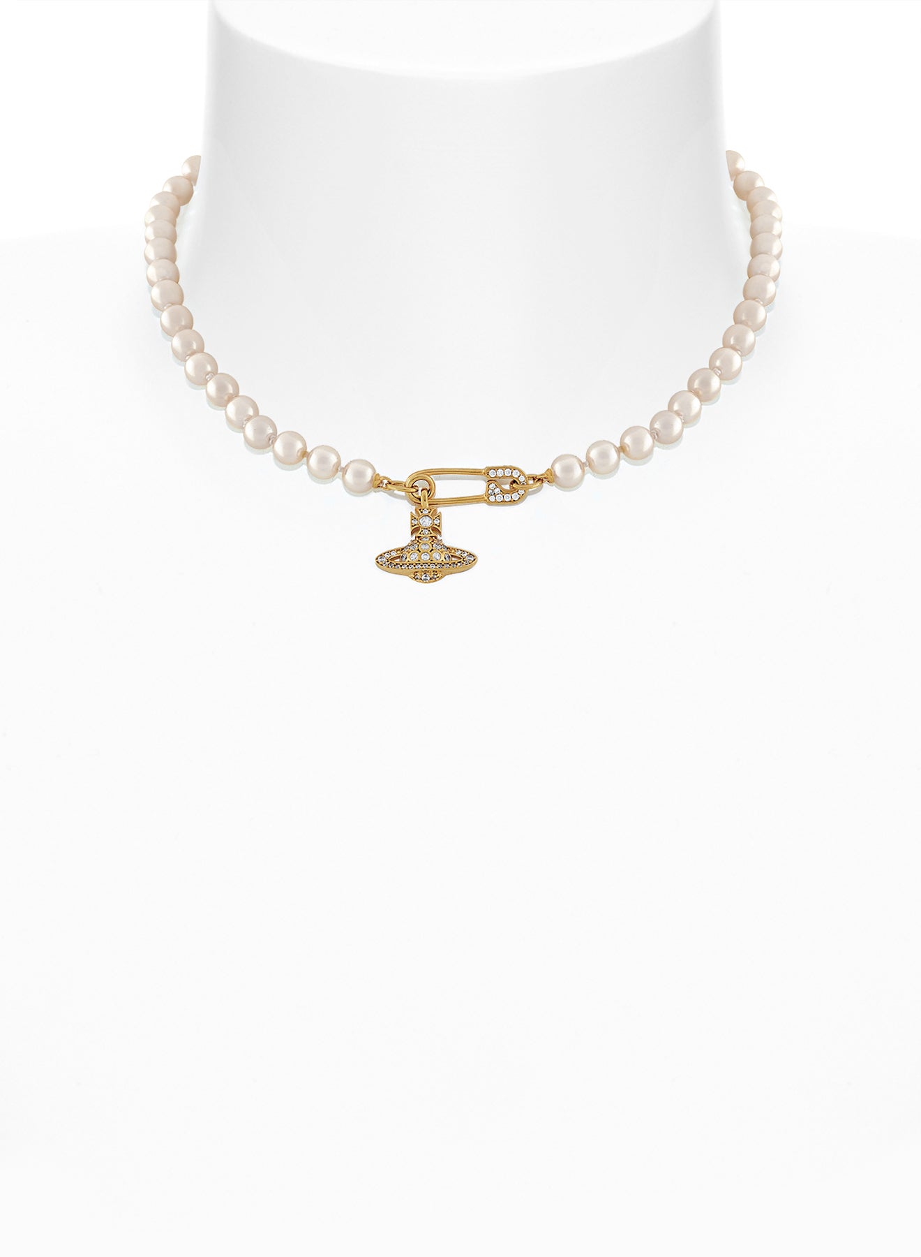 Vivienne Westwood | Jewelry | Vivienne Westwood Lucrece Pearl Necklace Gold  | Poshmark