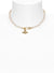 Lucrece Pearl Necklace - Yellow Gold - 63010072-R233-IM