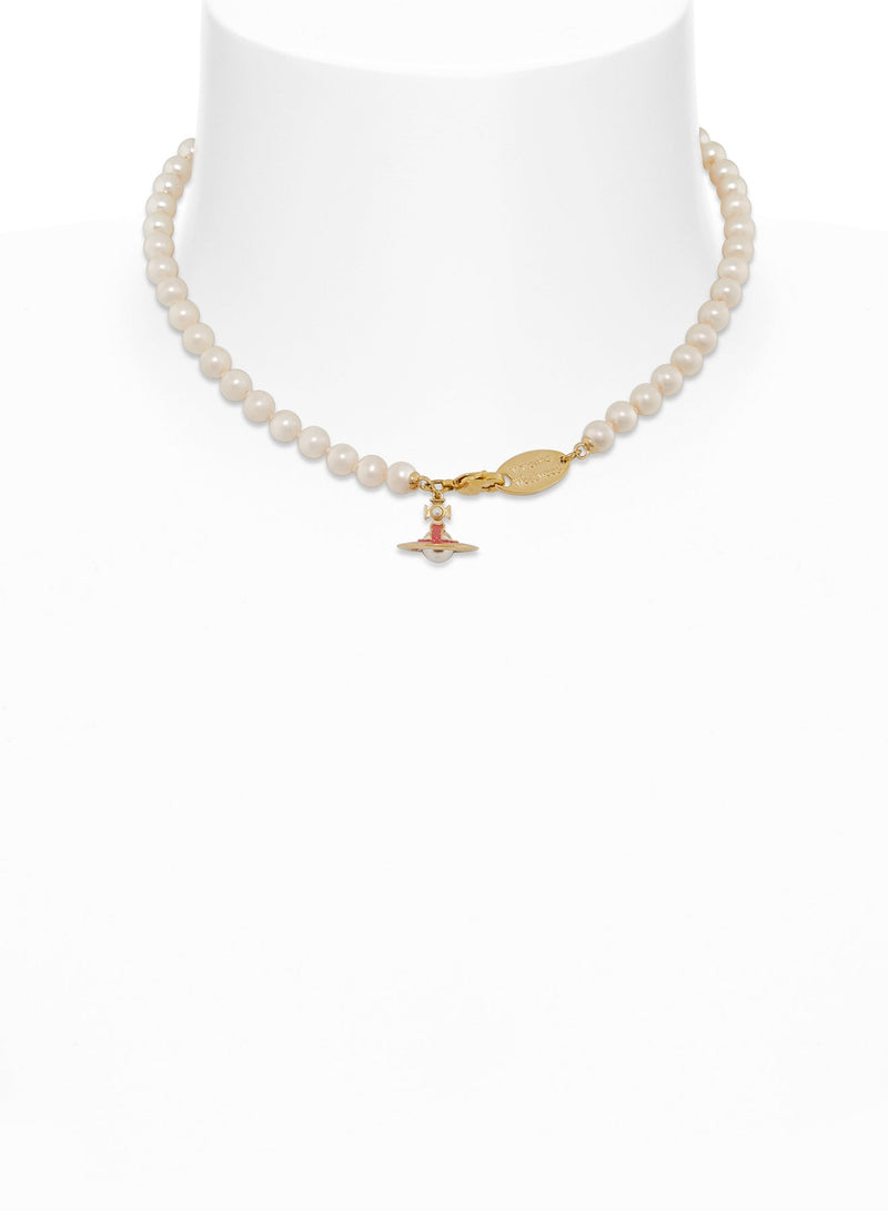 Simonetta Pearl Necklace - Gold