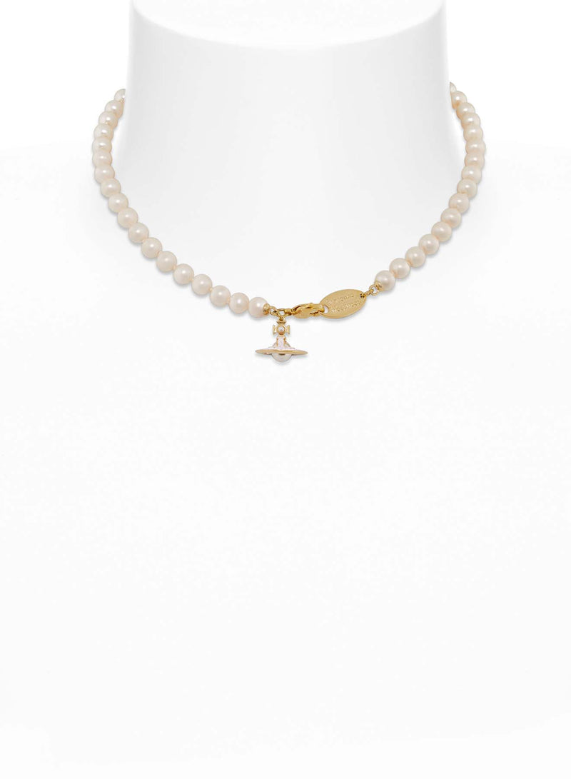 Simonetta Pearl Necklace - Gold/Lavender - 63010085-02R769
