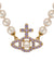 Olympia Pearl Necklace - Gold/Pink - 6301011P-02R667_SM