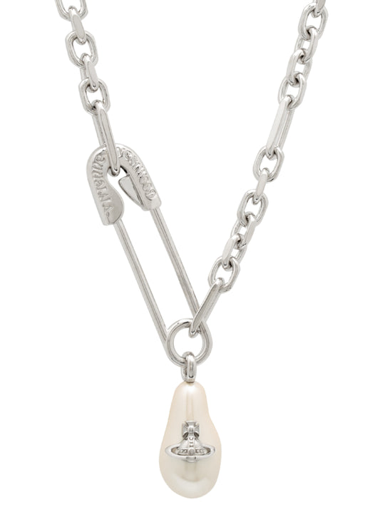 Yael Necklace - Silver - 63010124-02P103-IM