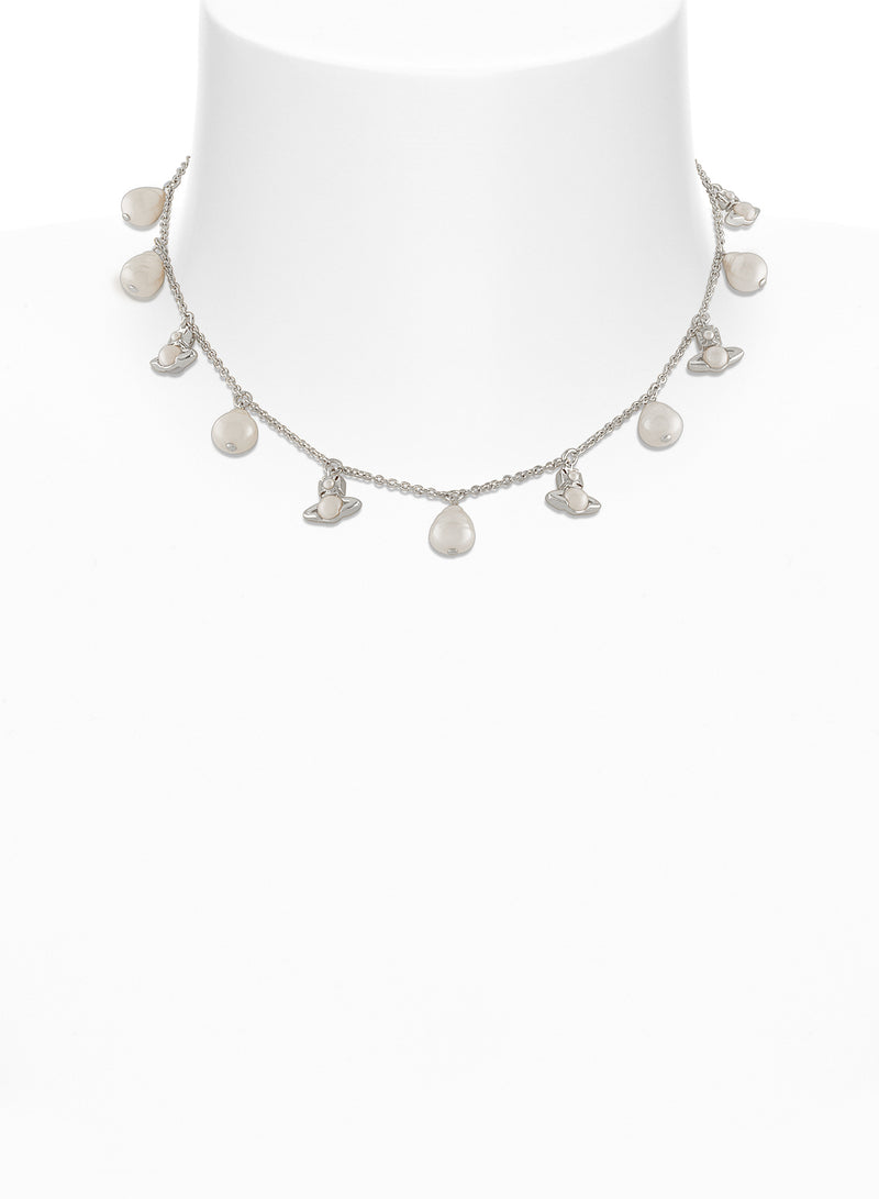 Emiliana Necklace - Silver - 6301012D-02P103-CN