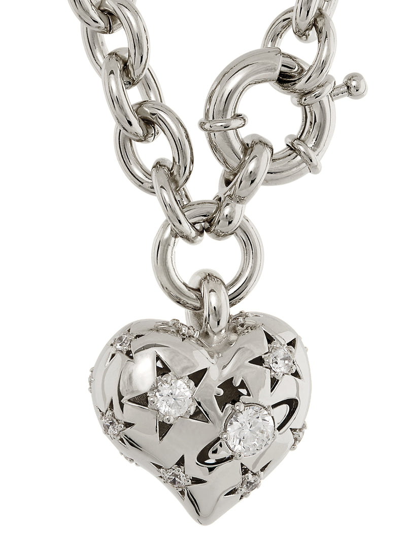 Lee Necklace - Silver - 63010148-02P102