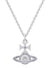 Mila Necklace - Silver - 6301014B-02P243