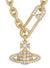 Lucrece Large Necklace - Gold - 63010152-02R102-W1