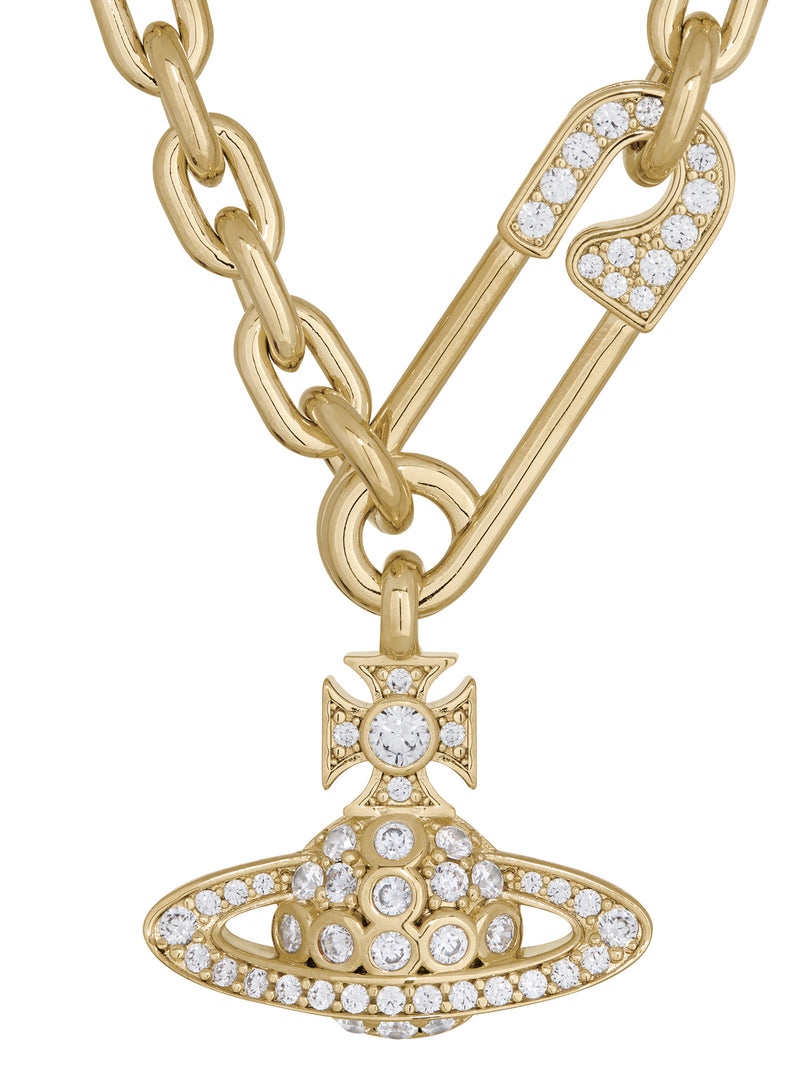 Lucrece Large Necklace - Gold - 63010152-02R102-W1