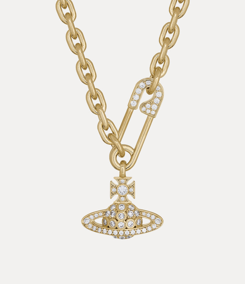 Lucrece Large Necklace - Gold - 63010152-02R102-W2