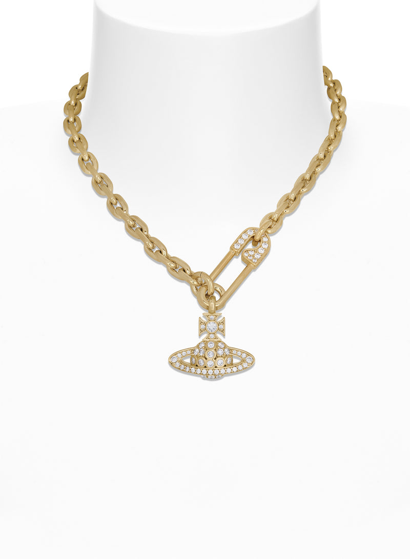 Lucrece Large Necklace - Gold - 63010152-02R102-W1