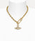 Lucrece Large Necklace - Gold - 63010152-02R102-W2