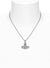 Mayfair Bas Relief Pendant - Silver/Sapphire - 63020052-02W388-MY