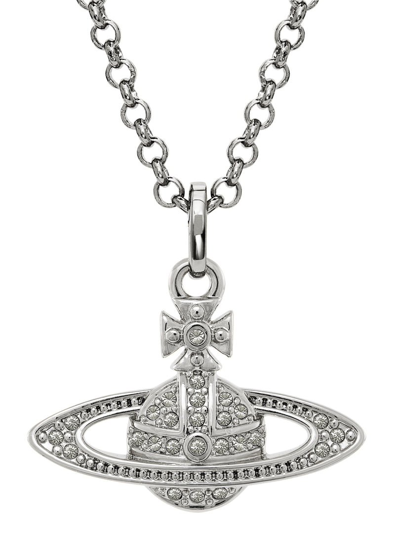 Mini Bas Relief Pendant - Silver - 63020086-02P116-CN