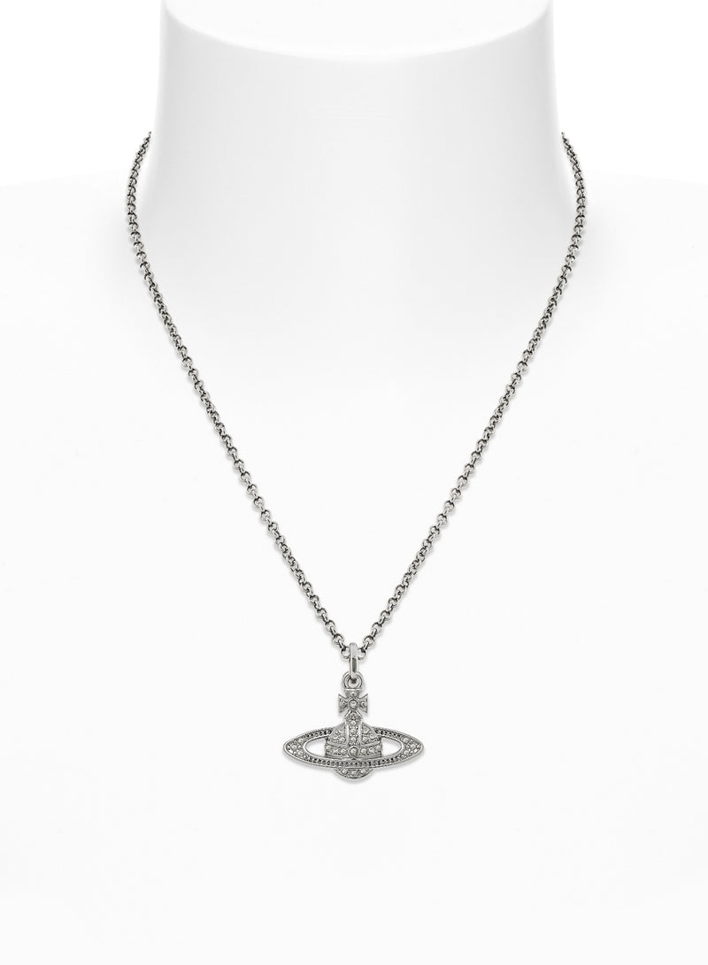 Mini Bas Relief Pendant - Silver - 63020086-02P116-CN