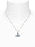 Grace Bas Relief Pendant - Silver