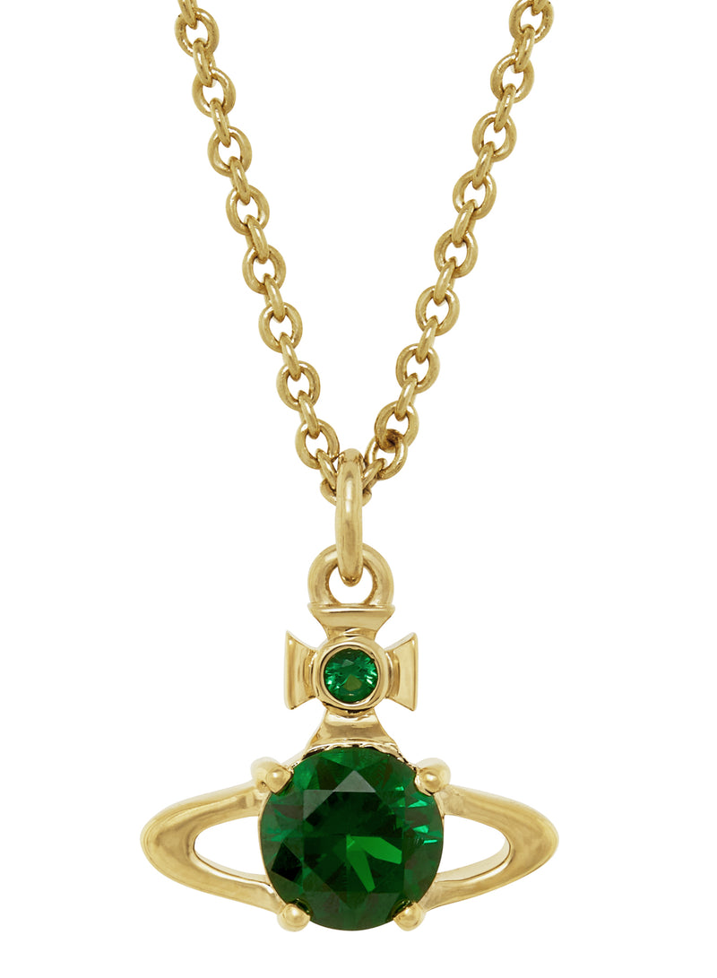 Reina Pendant - Gold/Green - 63020095-02R245