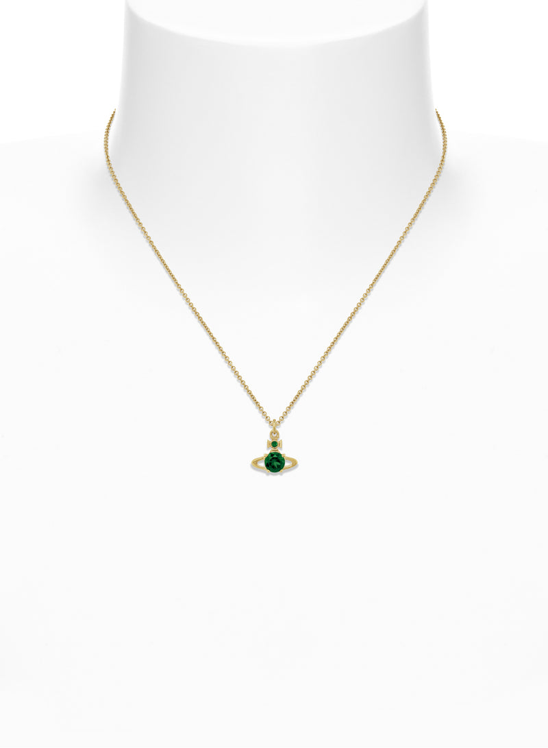 Reina Pendant - Gold/Green - 63020095-02R245