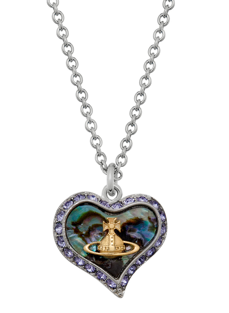 Petra Pendant - Silver/Opal Paua MOP - 63020103-02P343-IM