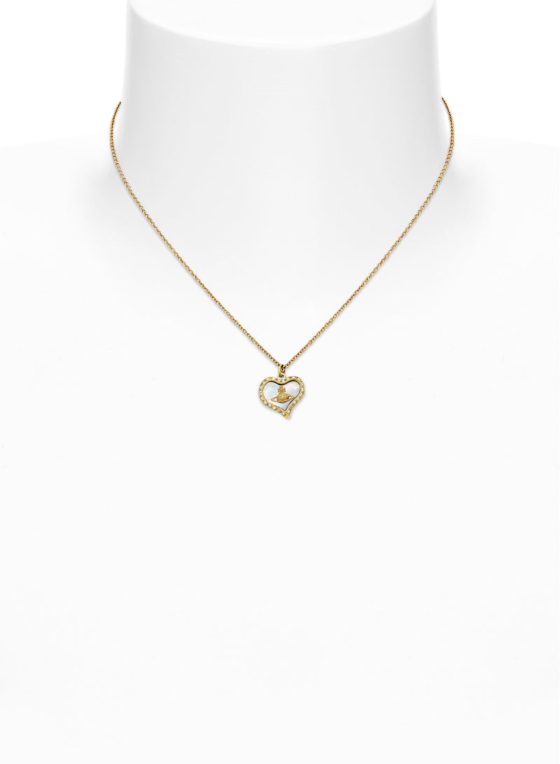 Petra Pendant - Gold/White - 63020103-02R782