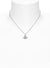 Valentina Orb Pendant - Silver/Pink - 63020118-02P271