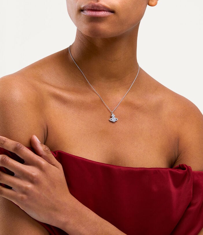 Valentina Orb Pendant - Silver