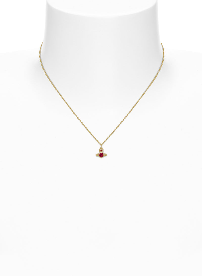 London Orb Pendant - Gold/Red - 63020278-02R547