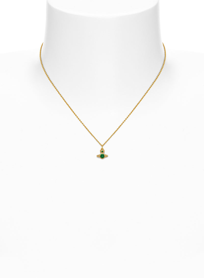 London Orb Pendant - Gold/Emerald - 63020278-02R245