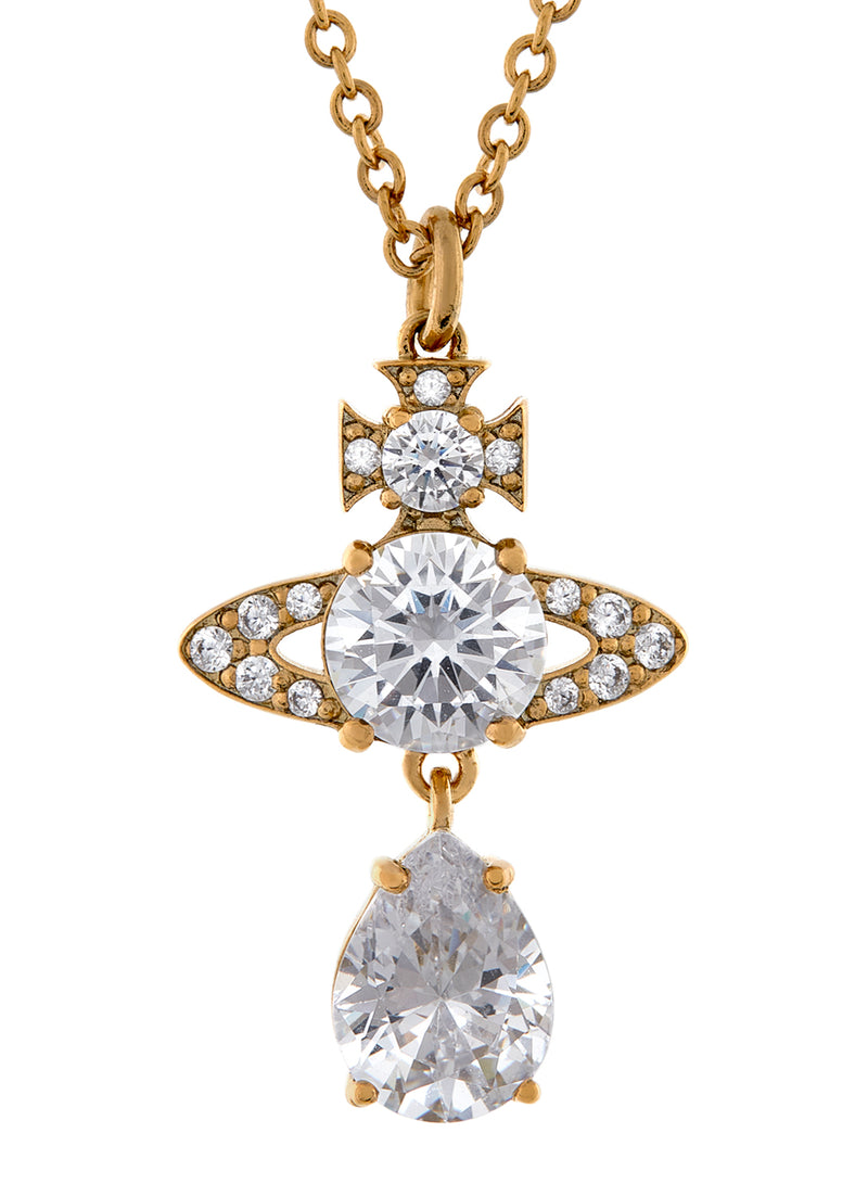 Ismene Drop Pendant - Gold - 63020302-02R102-IM