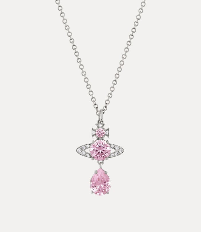 Ismene Drop Pendant - Silver