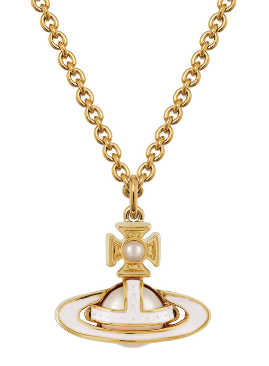 Simonetta Bas Relief Pendant - Gold/Lavender - 63020322-02R769