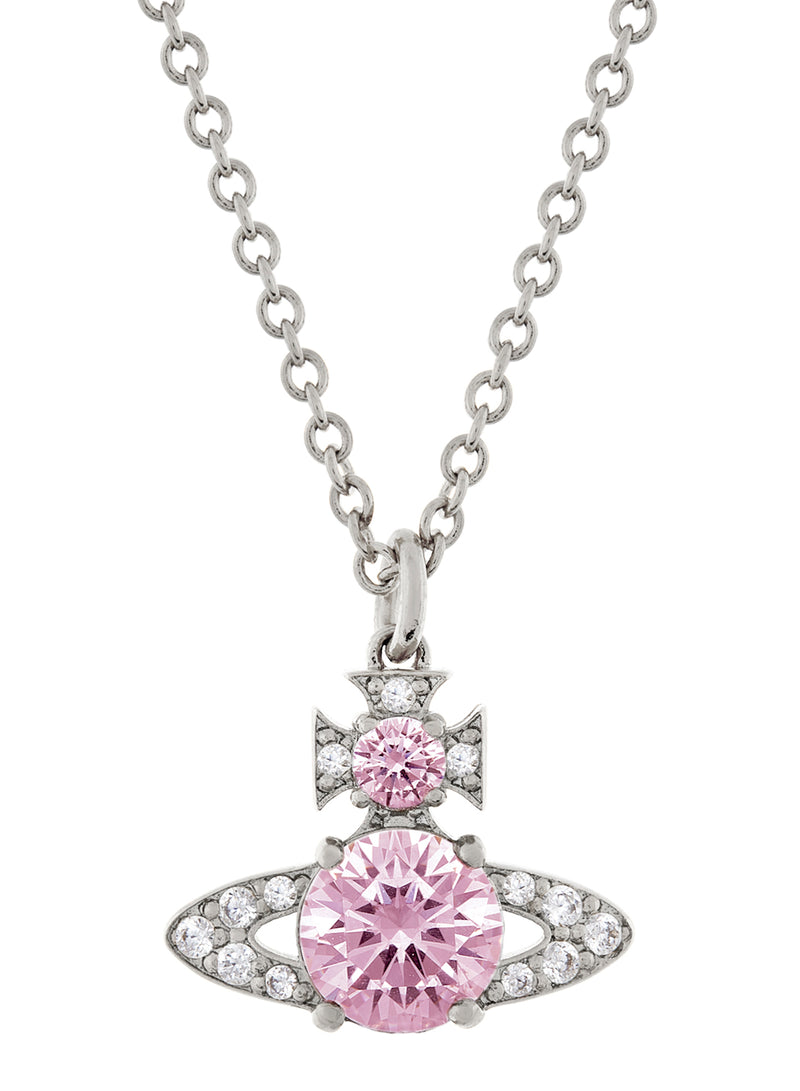 Ismene Pendant - Silver/Pink - 63020339-02P354-IM – Sarah Layton