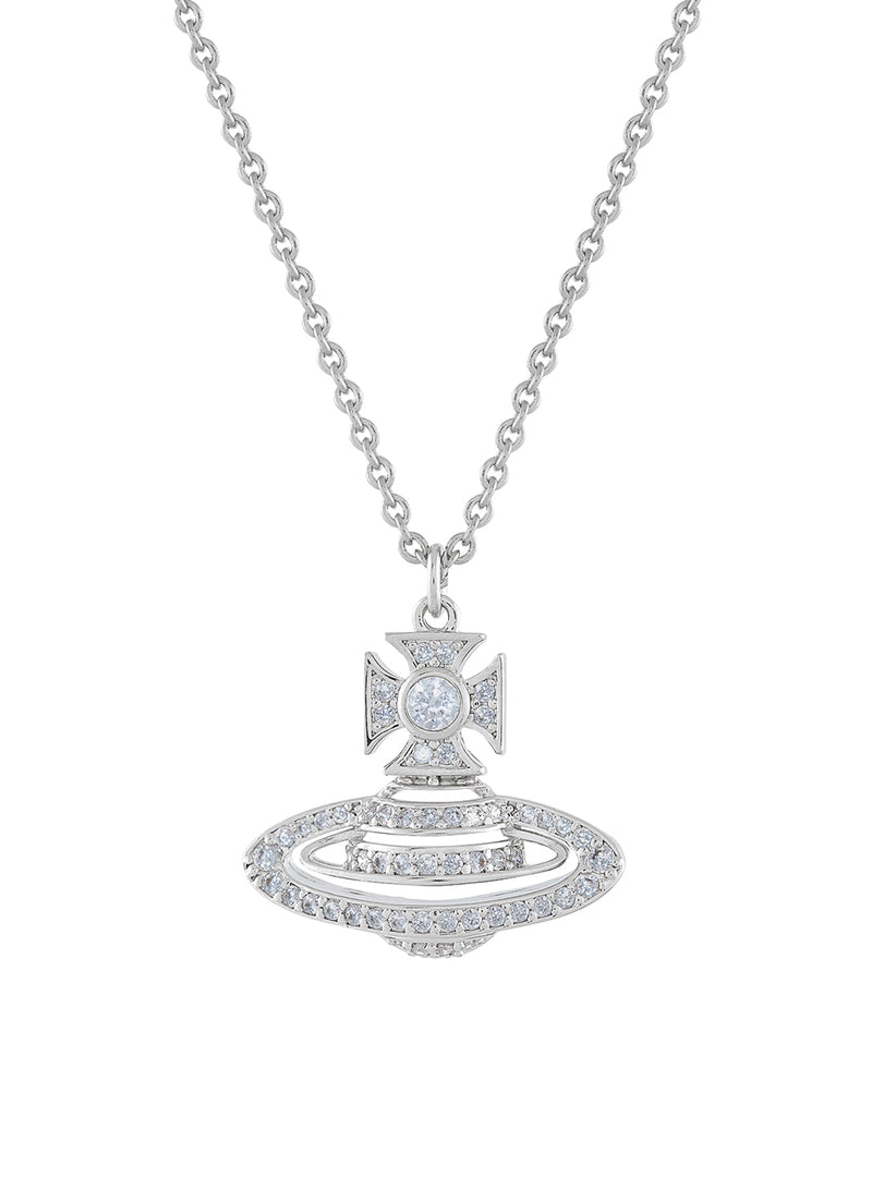 Hermine Bas Relief Pendant - Silver