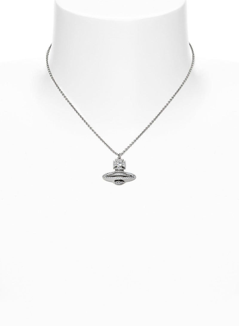 Hermine Bas Relief Pendant - Silver