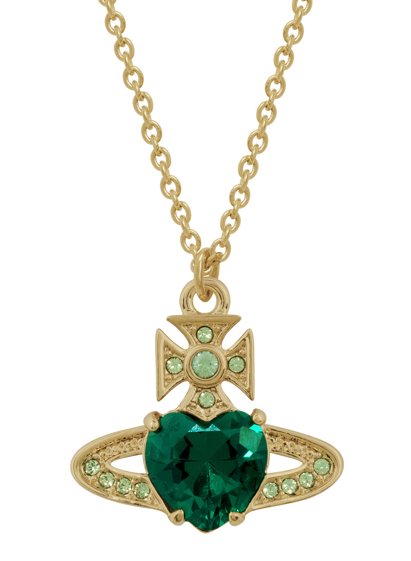 Ariella Pendant - Gold/Emerald Green - 6302038Y-02RA18