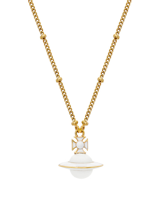 Dinah Pendant - Gold/White - 630203AD-02R175-IM