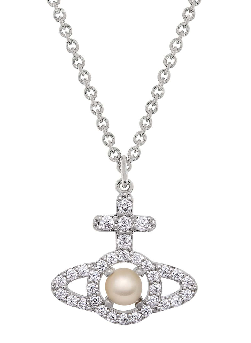 Olympia Pearl Pendant - Silver - 630203AR-02P132-SM