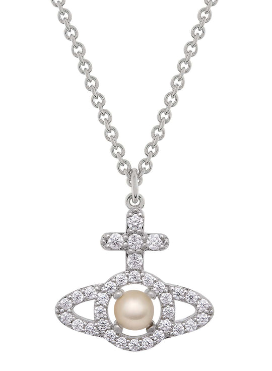 Olympia Pearl Pendant - Silver - 630203AR-02P132-SM