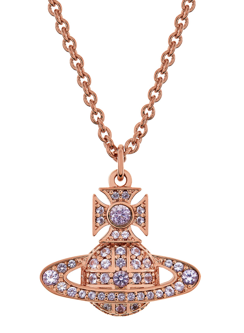 Carmela Bas Relief Pendant - Rose Gold/Pink - 630203BH-02G111-SM
