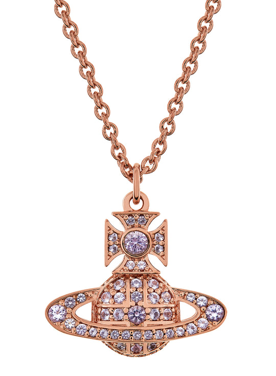 Carmela Bas Relief Pendant - Rose Gold/Pink - 630203BH-02G111-SM