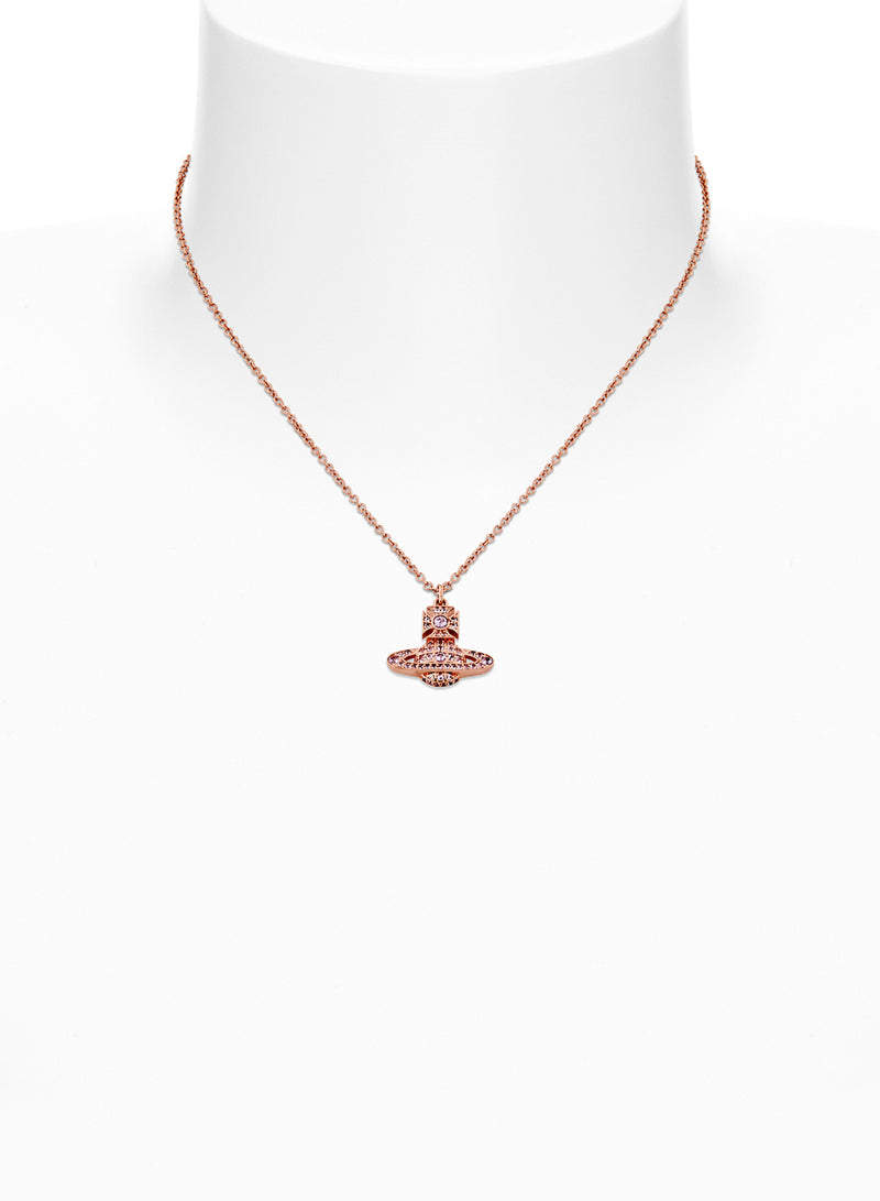 Carmela Bas Relief Pendant - Rose Gold/Pink - 630203BH-02G111-SM