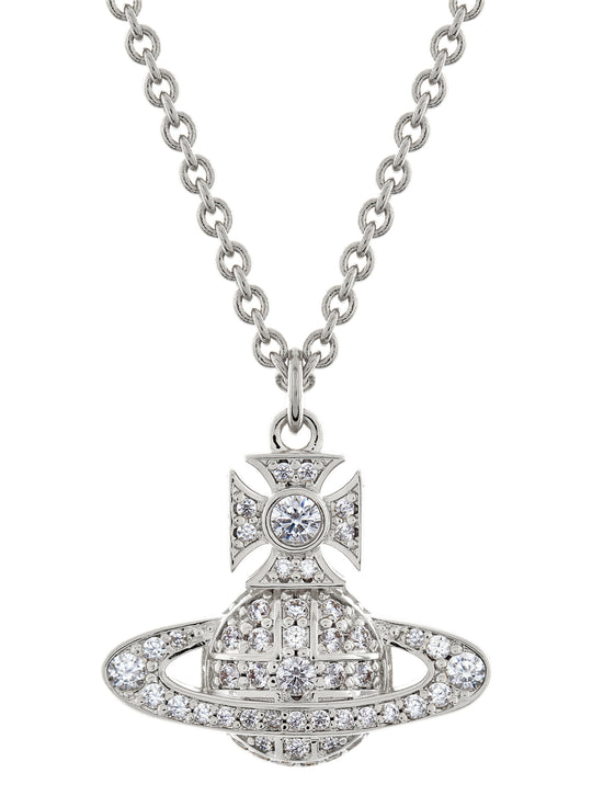 Carmela Bas Relief Pendant - Silver - 630203BH-02P102-SM