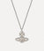 Luzia Bas Relief Pendant - Silver - 630203BP-02P118-CN