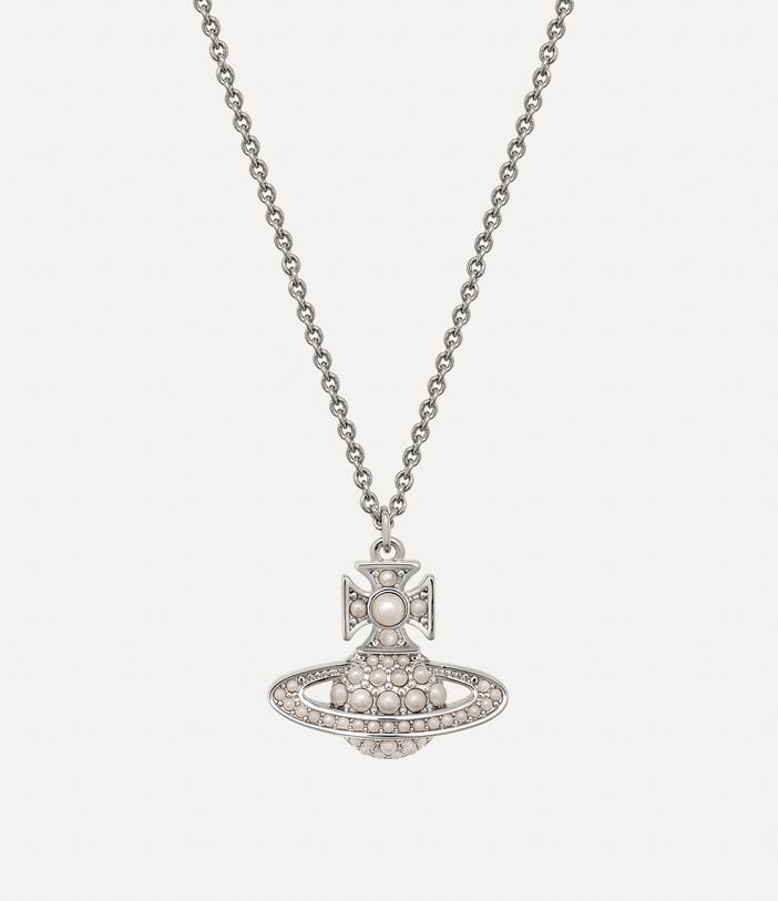 Luzia Bas Relief Pendant - Silver - 630203BP-02P118-CN