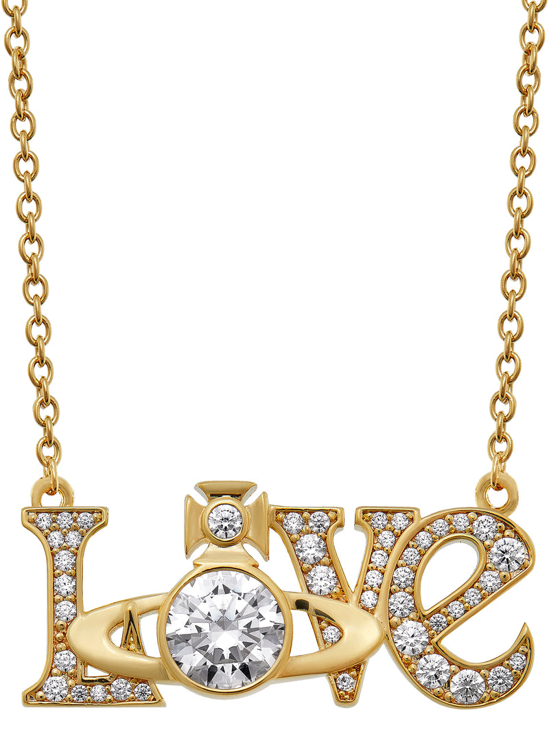 Roderica Pendant - Gold/White - 630203DO-02R102-SM